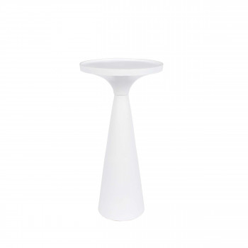 Floss - Table d'appoint en métal ø28cm