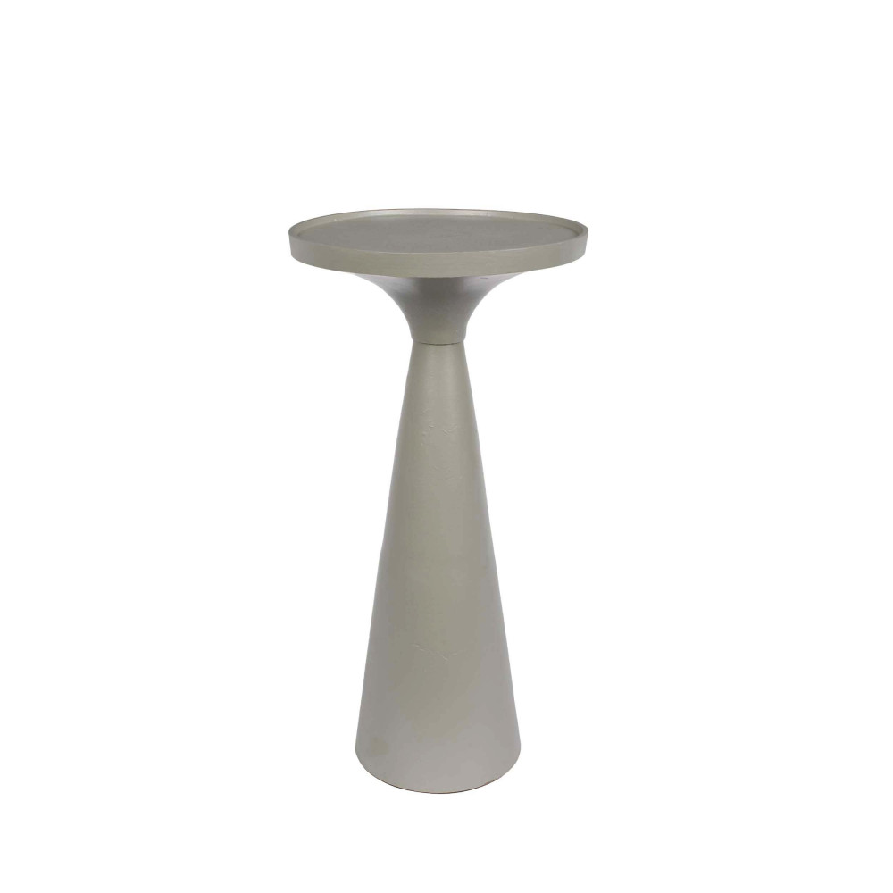 Floss - Table d'appoint en métal ø28cm - Couleur - Gris