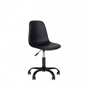 Stockholm - Chaise de bureau à roulettes en simili