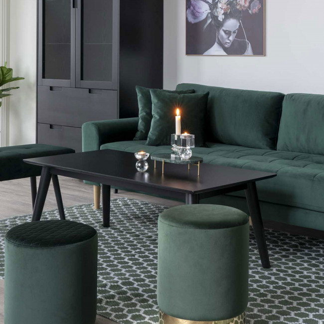 Skiby - Banc en velours L100cm