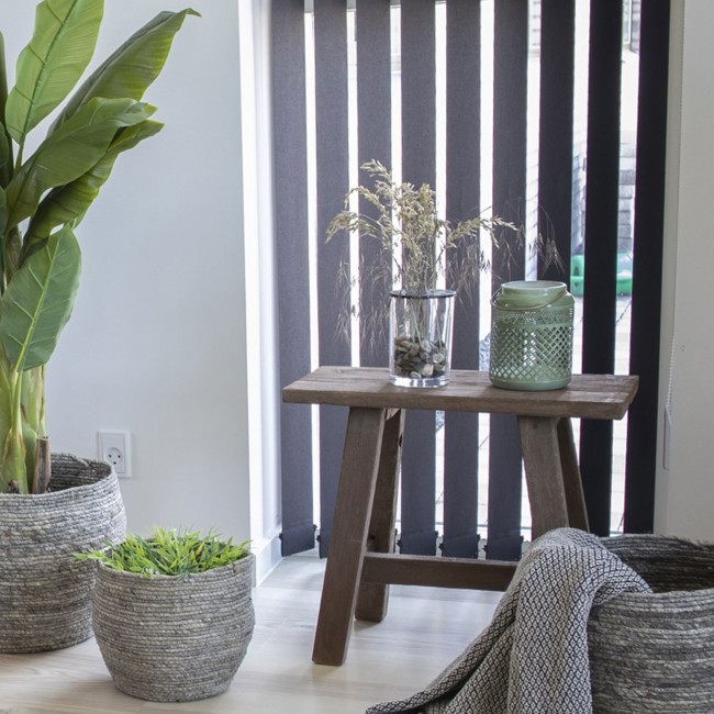 Barcelona - Tabouret en teck H45cm