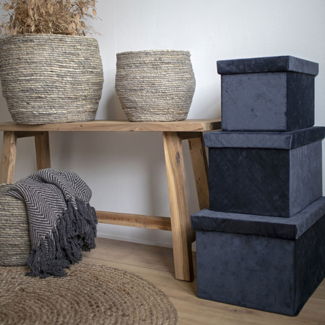 Barcelona - Banc en teck L90cm