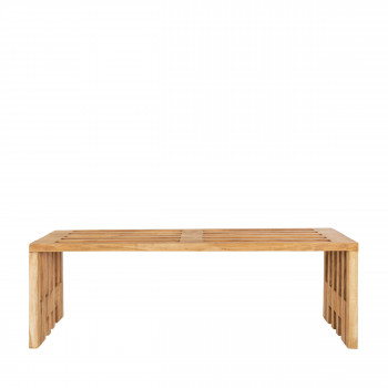 Benidorm - Banc en teck L140cm
