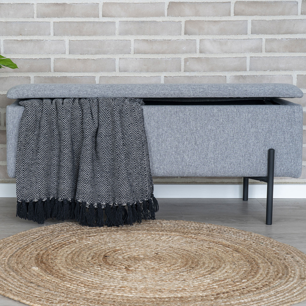 Coffre de rangement NINAO 70 cm en bois