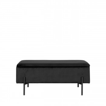 Banc de Rangement, Ottoman avec Espace de Stockage, Coffre de