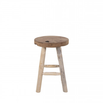 Badia - Tabouret en teck H45cm