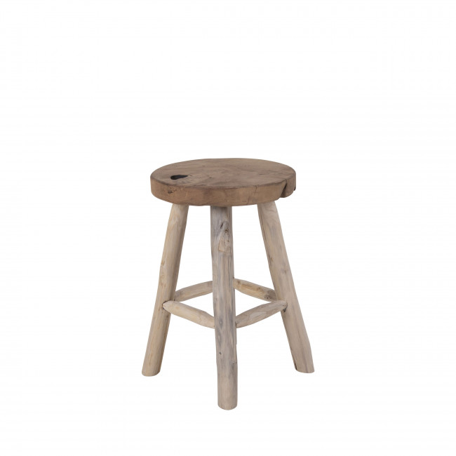 Badia - Tabouret en teck H45cm