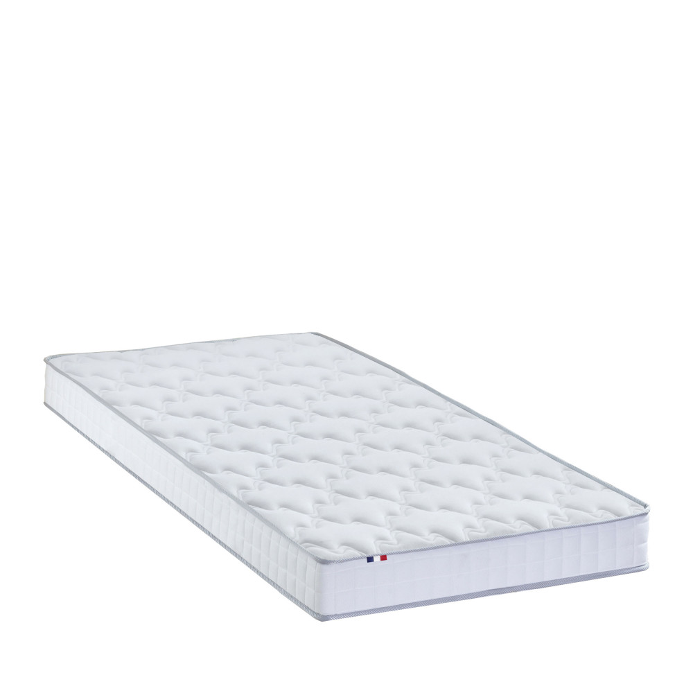 Ellis - Matelas roulé biface latex et mousse 3 zones, accueil moelleux - Dimensions - 90x190cm