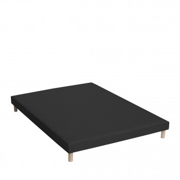 Orson – Sommier tapissier 160x200 en bois massif à lattes recouvertes