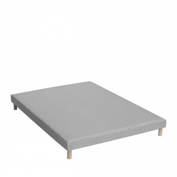 Orson – Sommier tapissier 160x200 en bois massif à lattes recouvertes