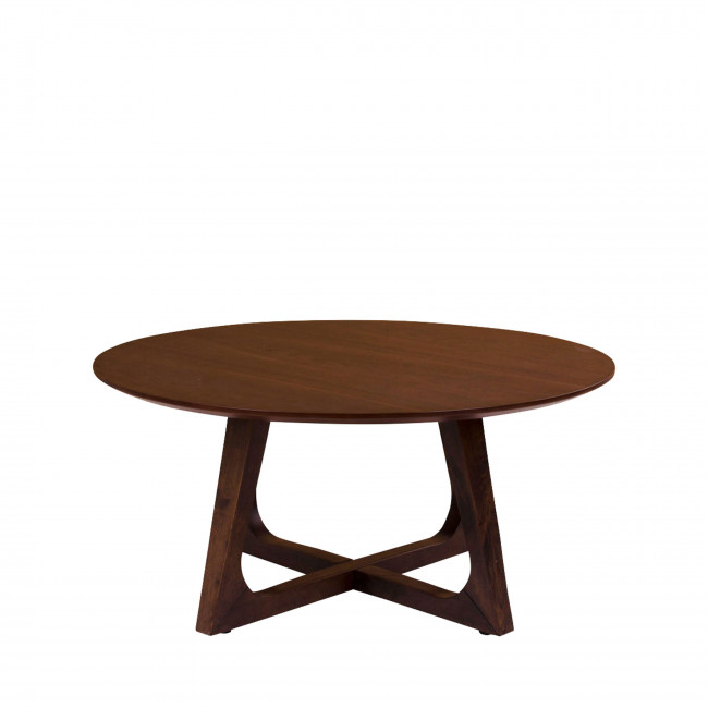 Hellerup – Table basse en bois ø75 cm