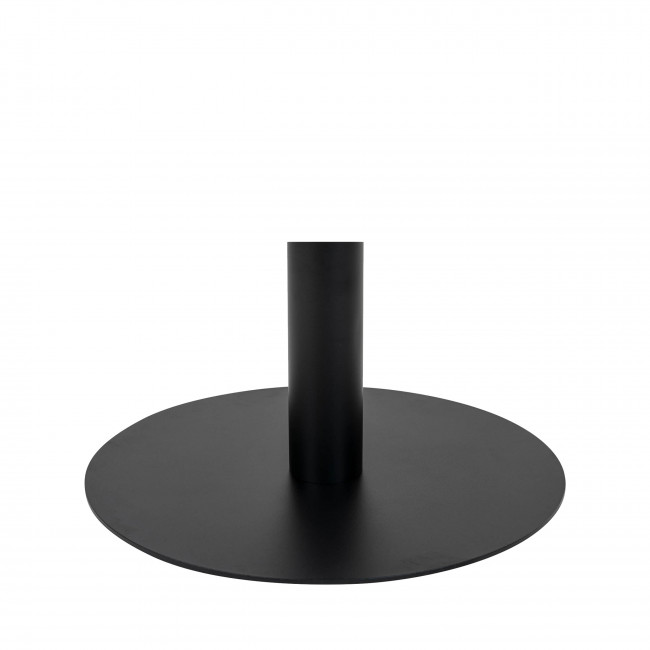 Bolzano - Table basse aspect marbre et métal ø70x45 cm