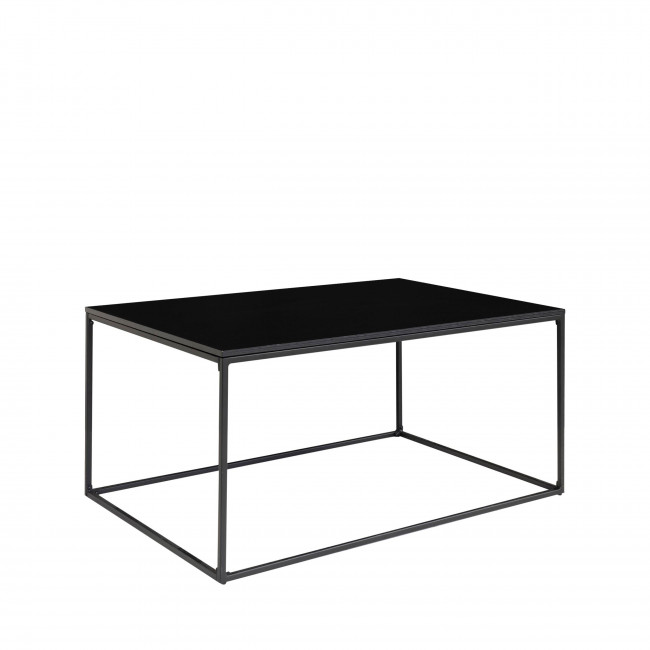 Vita – Table basse en métal et bois 60x90x45 cm