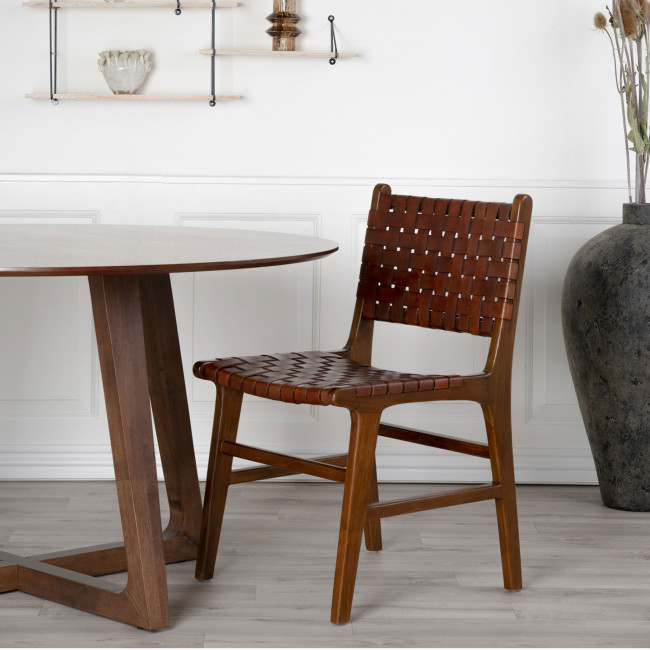 Hellerup – Table à manger en bois Ø137 cm