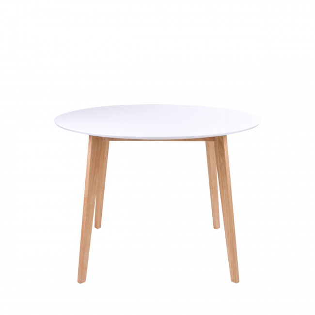 Vojens – Table à manger en bois Ø105xh75 cm