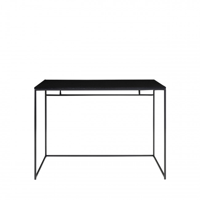 Vita – Bureau en métal et bois 100x45x75 cm