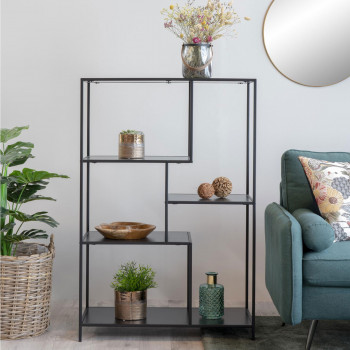 Vita – Etagère en bois et métal 80x120cm