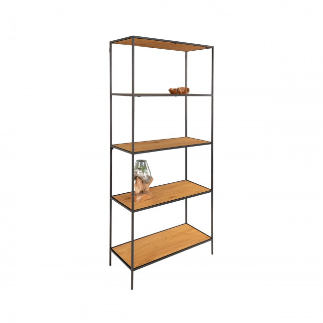 Vita – Etagère en bois et métal 80x170cm