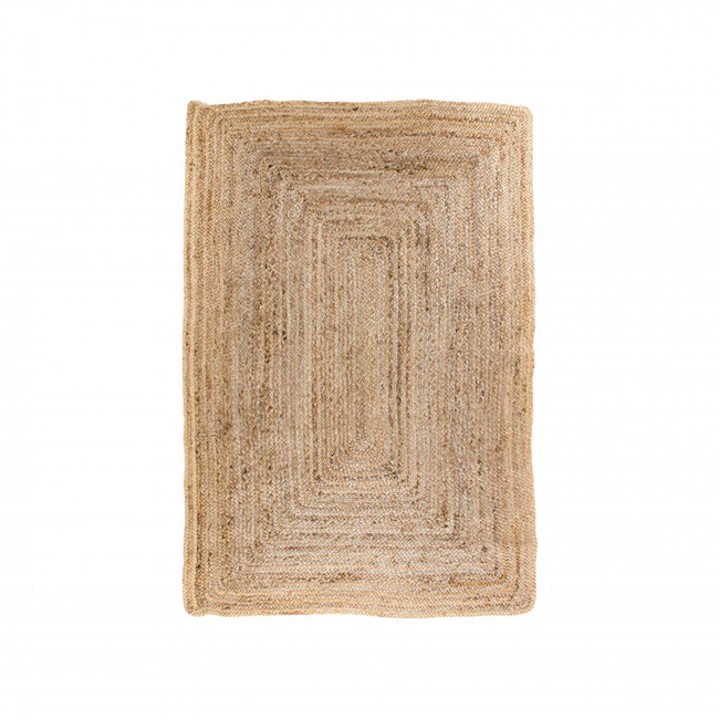 Bombay – Tapis en jute rectangulaire naturel