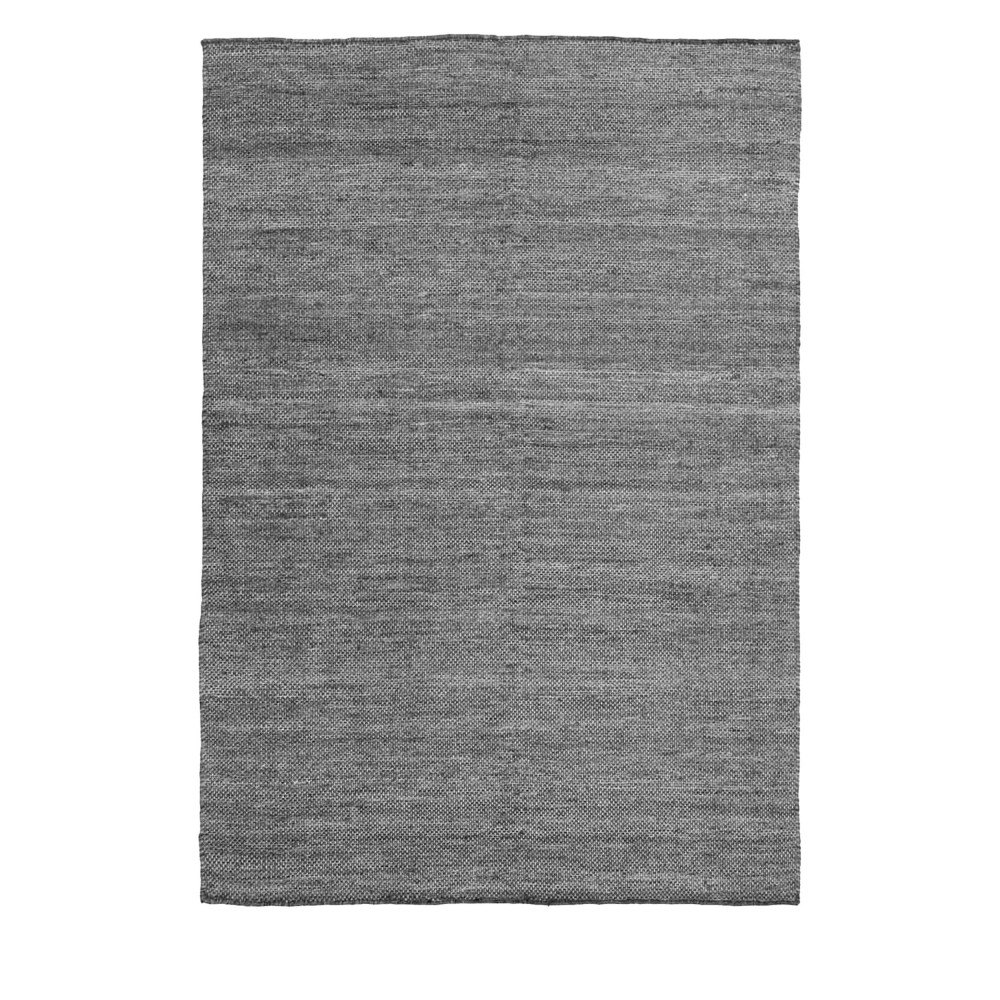 Utah - Tapis chiné - Couleur - Gris foncé, Dimensions - 160x230 cm
