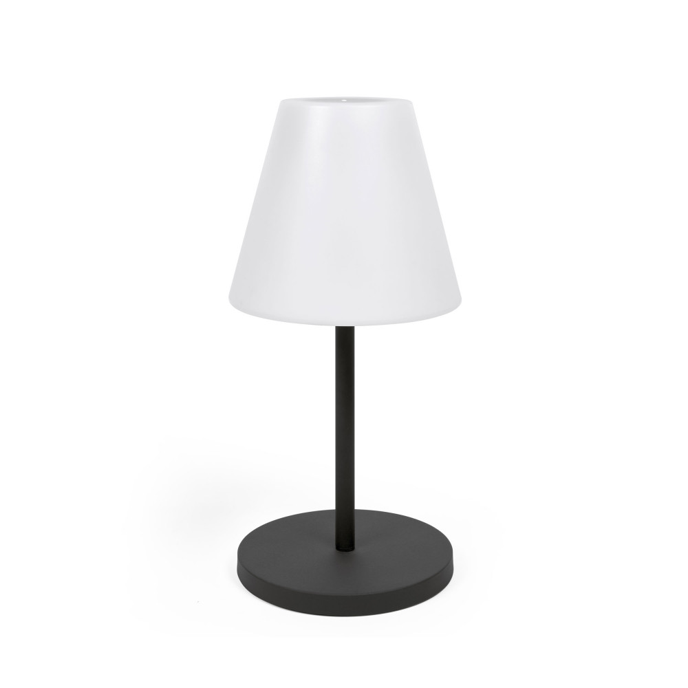 amaray - lampe à poser d'extérieur - couleur - noir / blanc