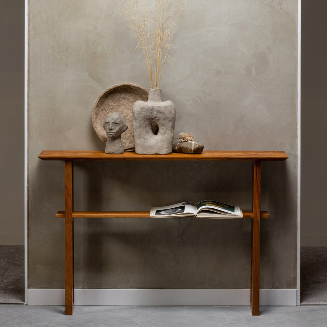 A-side  - Console en bois 1 étagère L132cm