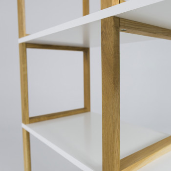 Art - Étagère en bois 4 niches