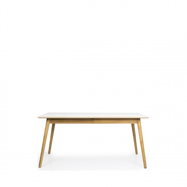 Dot - Table à manger extensible en bois L160-205cm