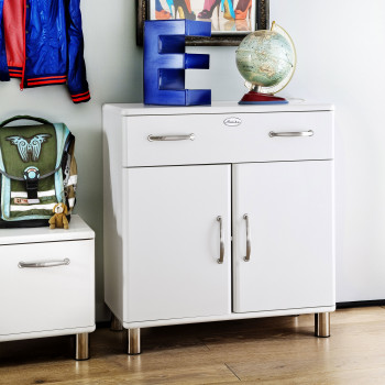Malibu - Petit buffet vintage L86cm