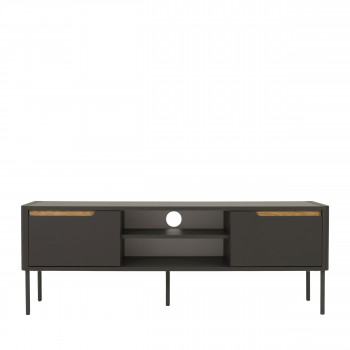 Switch - Meuble TV en bois 2 portes L141,5cm
