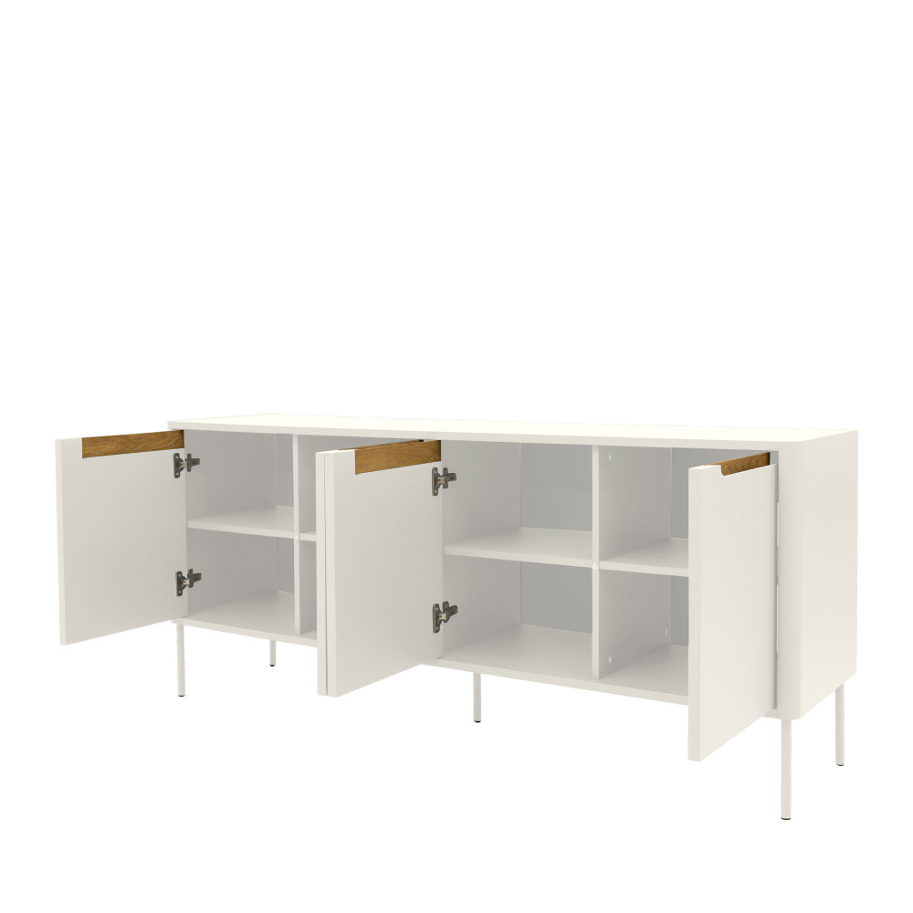 Petit meuble de rangement en bois 2 portes L94cm Tenzo - SWITCH