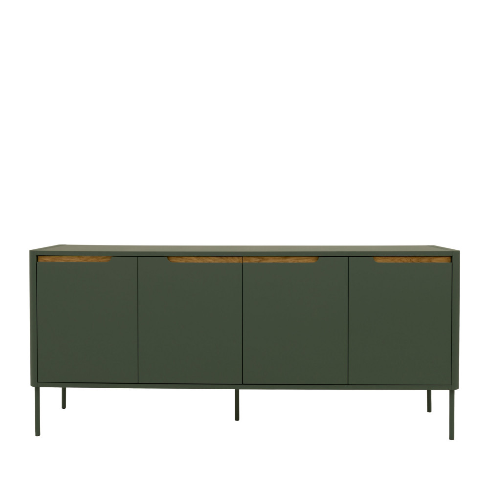 Switch - Buffet en bois 4 portes L173cm - Couleur - Vert forêt