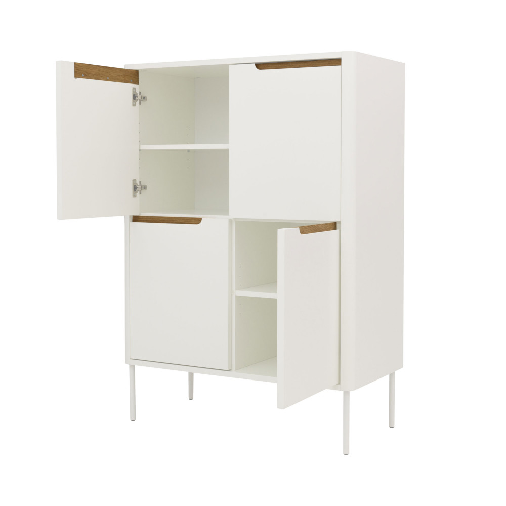 Petit meuble de rangement en bois 2 portes L94cm Tenzo - SWITCH