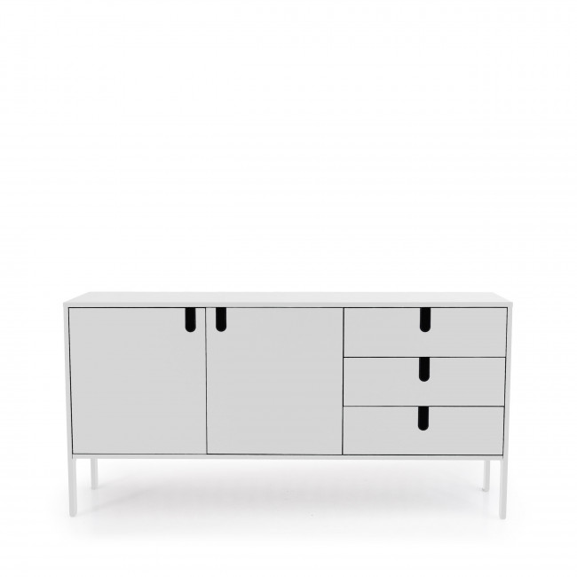Uno - Buffet en bois 2 portes 3 tiroirs L171cm