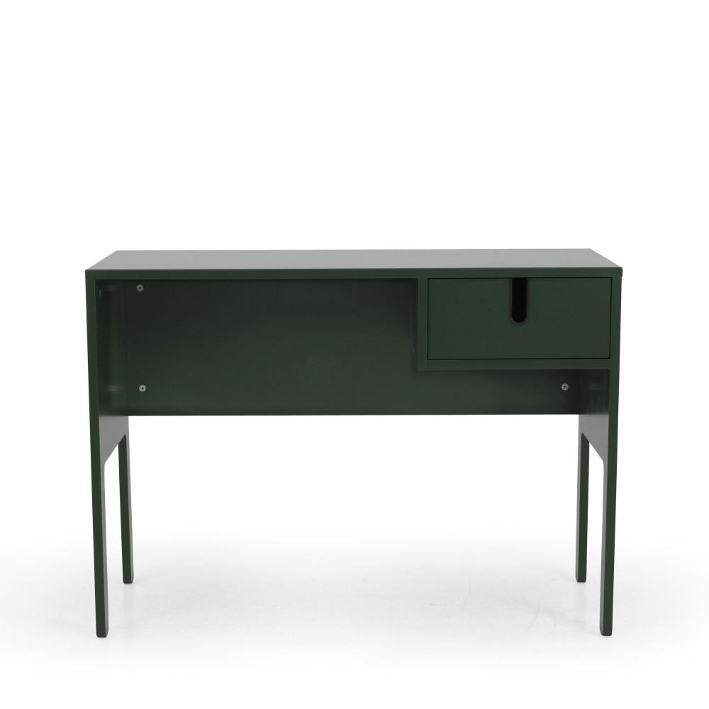 Uno - Bureau en bois 1 tiroir L105cm - Couleur - Vert kaki