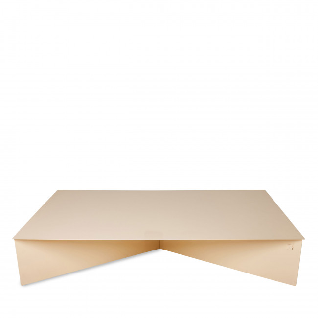 Broek - Table basse rectangulaire en métal 110x70 cm
