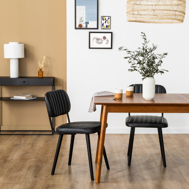 Table à manger extensible 180-230x80cm Skoll