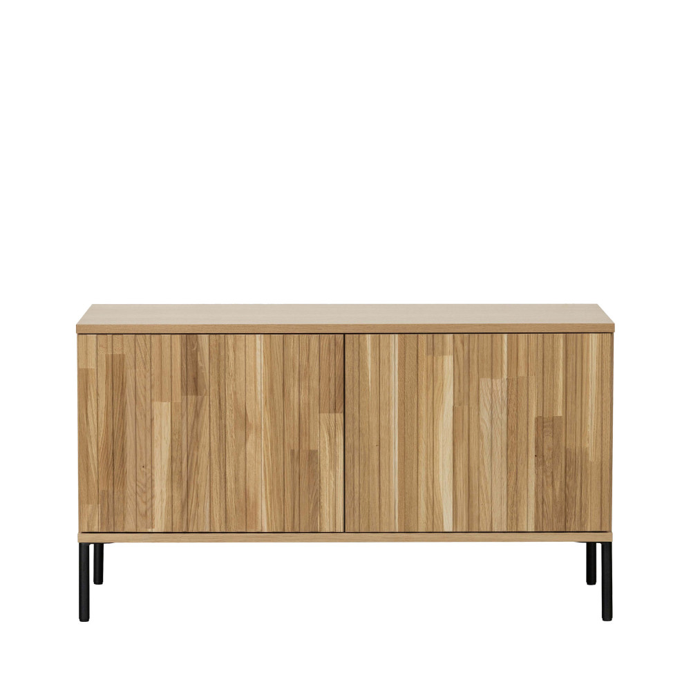 New Gravure - Meuble TV en bois L100cm - Couleur - Bois clair