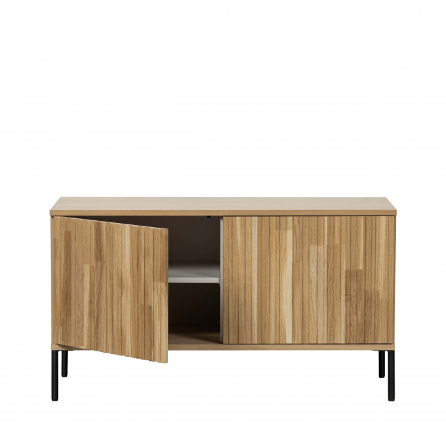 New Gravure - Meuble TV en bois L100cm