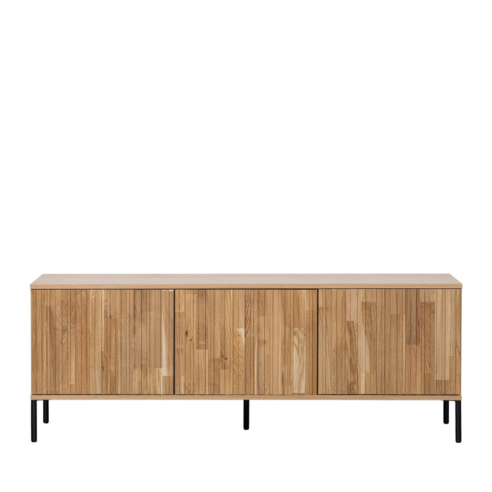 new gravure - meuble tv en bois l150cm - couleur - bois clair
