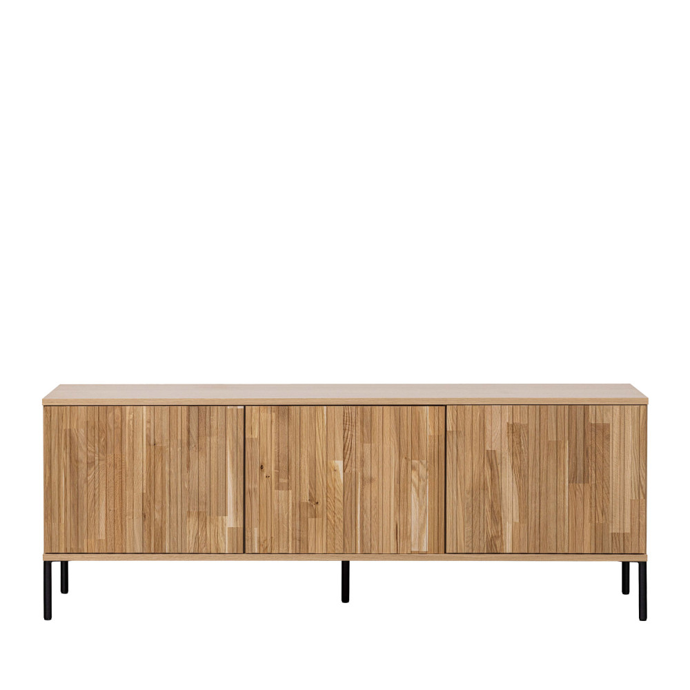 New Gravure - Meuble TV en bois L150cm - Couleur - Bois clair