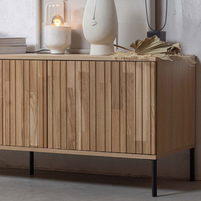 New Gravure - Meuble TV en bois L150cm