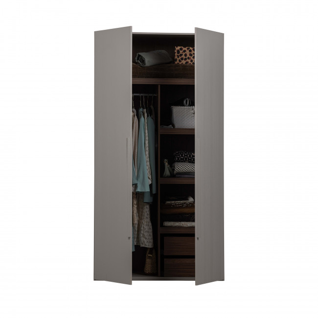 Rens - Armoire en bois H210cm