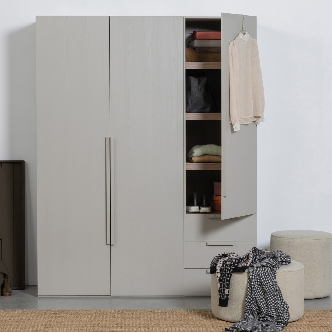 Rens - Colonne de rangement en bois H210cm