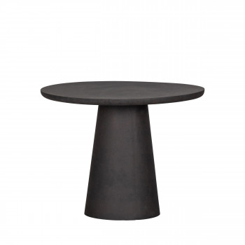 Damon - Table à manger de jardin en fibre d'argile ø100cm