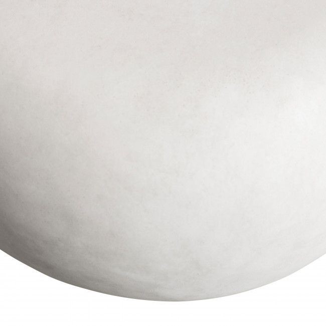 Pebble - Table basse de jardin en fibre d'argile ø50cm
