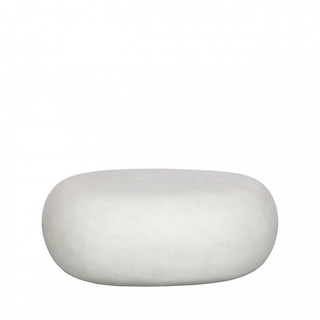 Pebble - Table basse de jardin organique en fibre d'argile