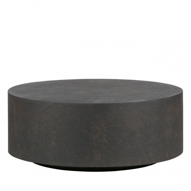 Dean - Table basse de jardin en fibre d'argile ø80cm
