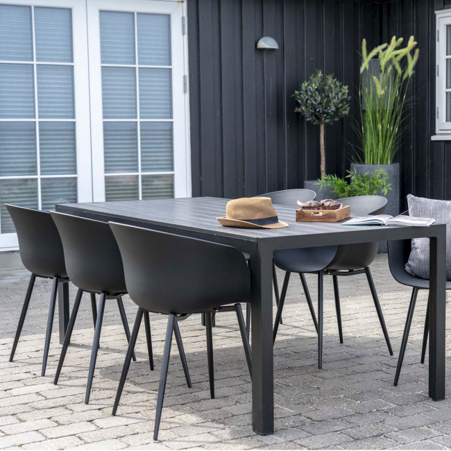 Roda  - Lot de 2 chaises de jardin en plastique