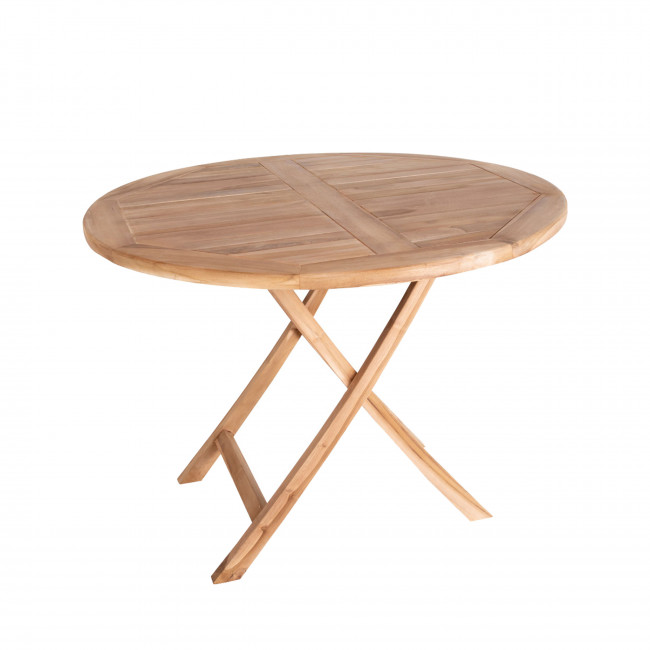 Oviedo - Table à manger de jardin ø100cm en teck